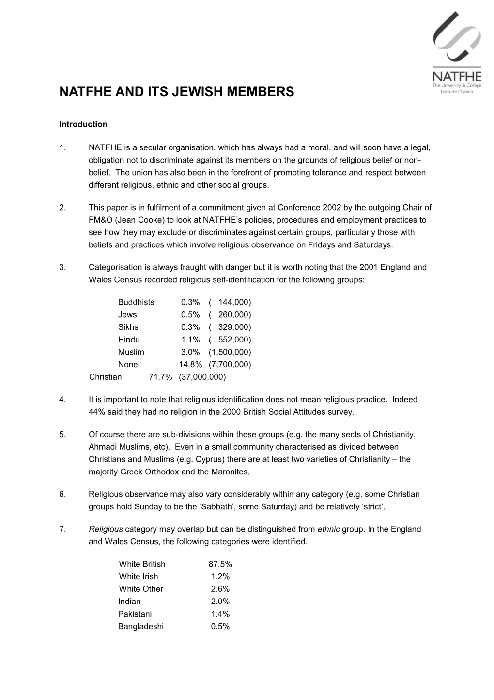 Appendix a to FMO Minutes 21 June 2003