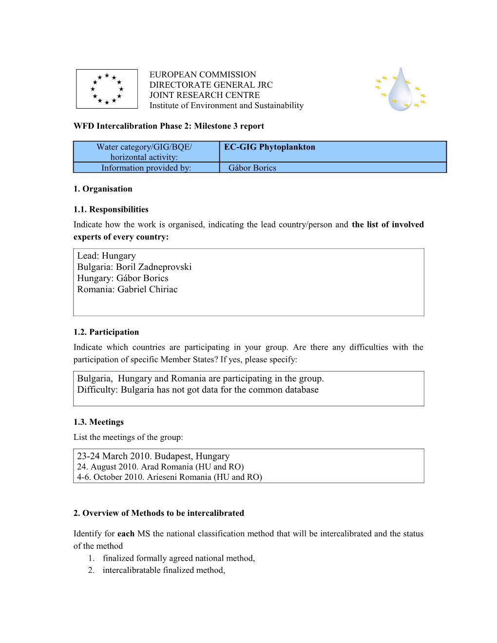 Template for the Milestone Reports s3