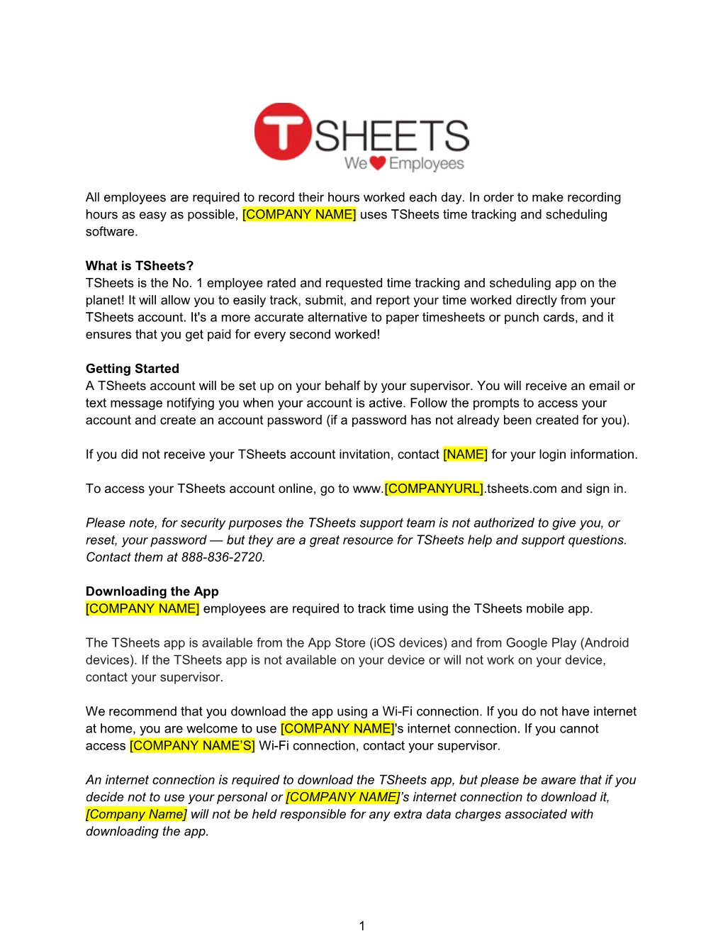 What Is Tsheets?