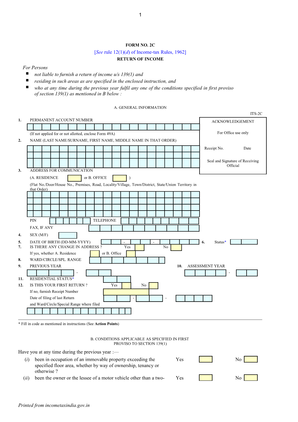 See Rule 12(1)(D) of Income-Tax Rules, 1962