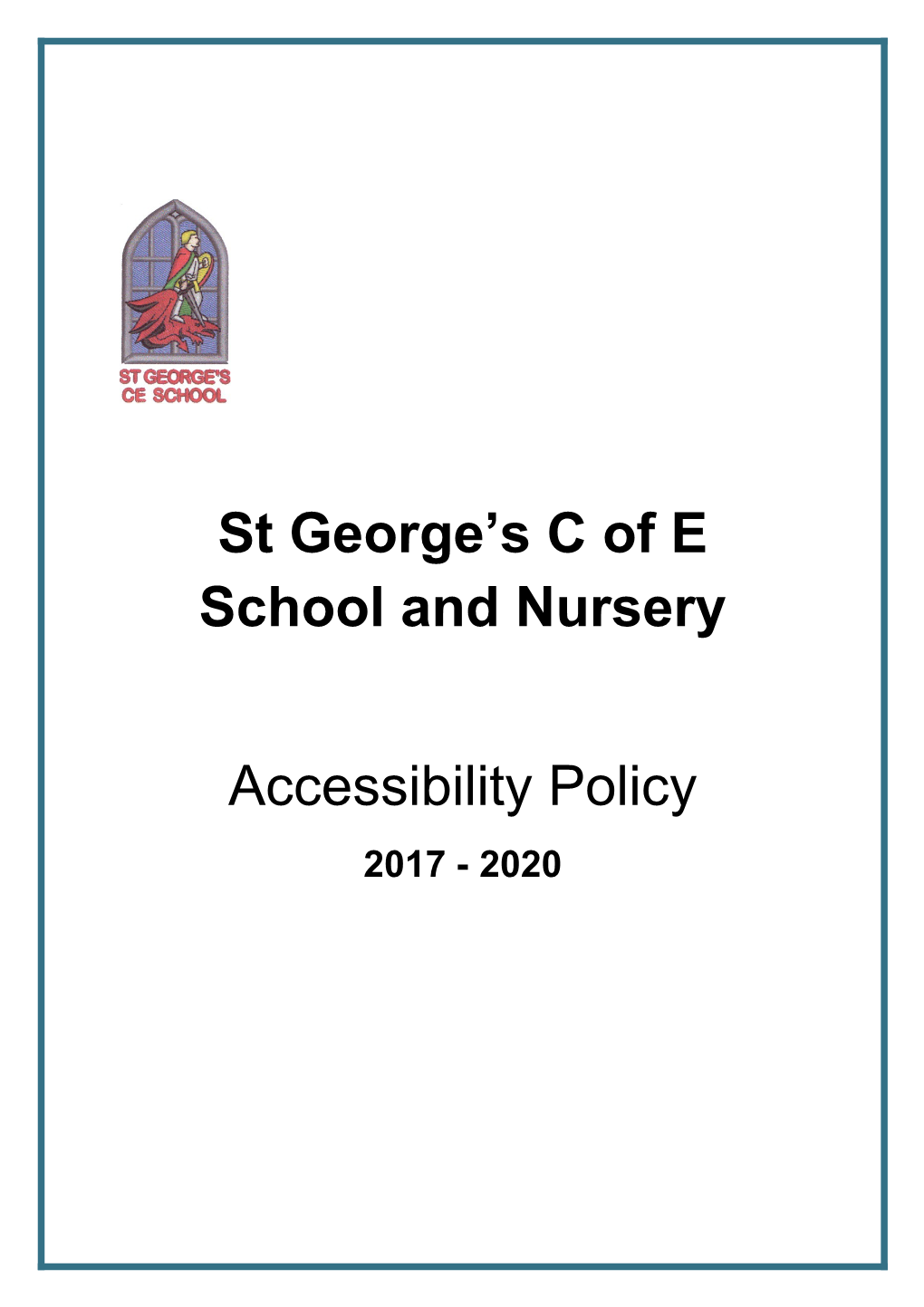 St George S C of E School and Nursery