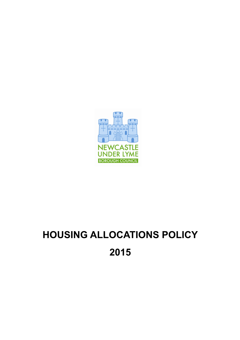 Joint Housing Allocations Policy - 2012