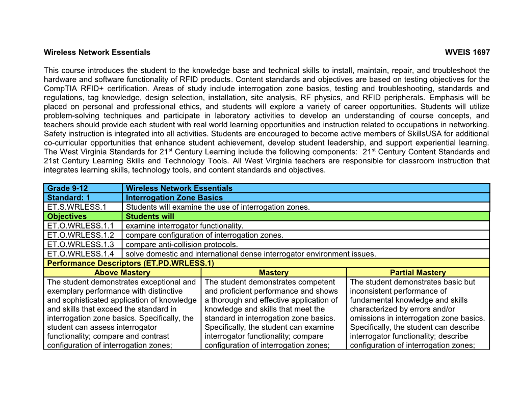 Wireless Network Essentialswveis 1697