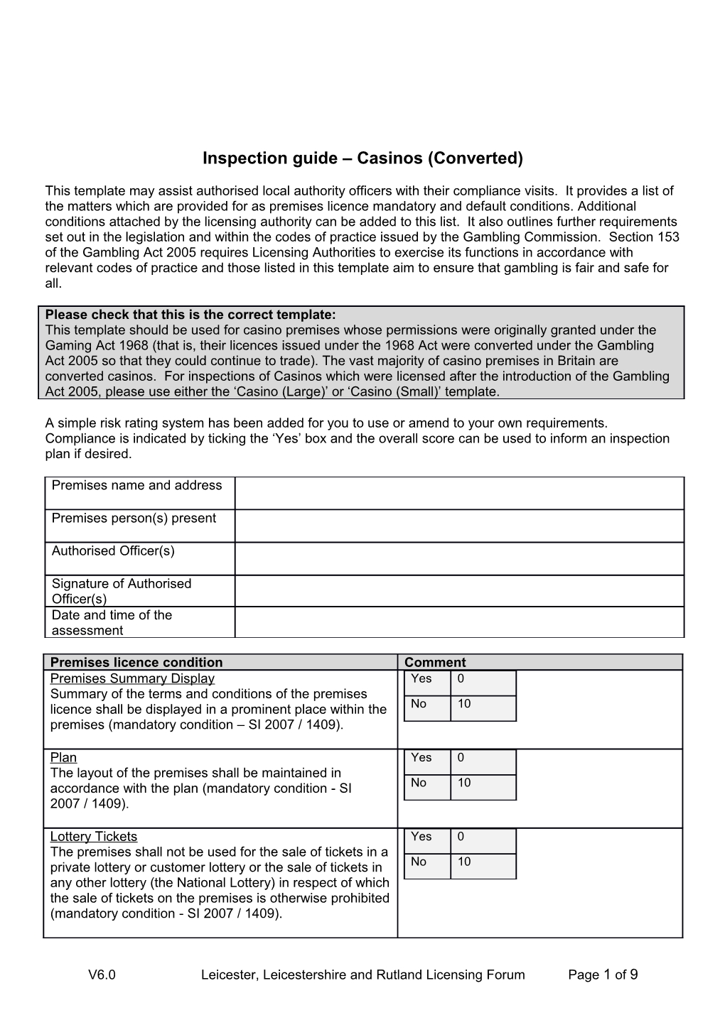 Inspection Guide Casinos (Converted)