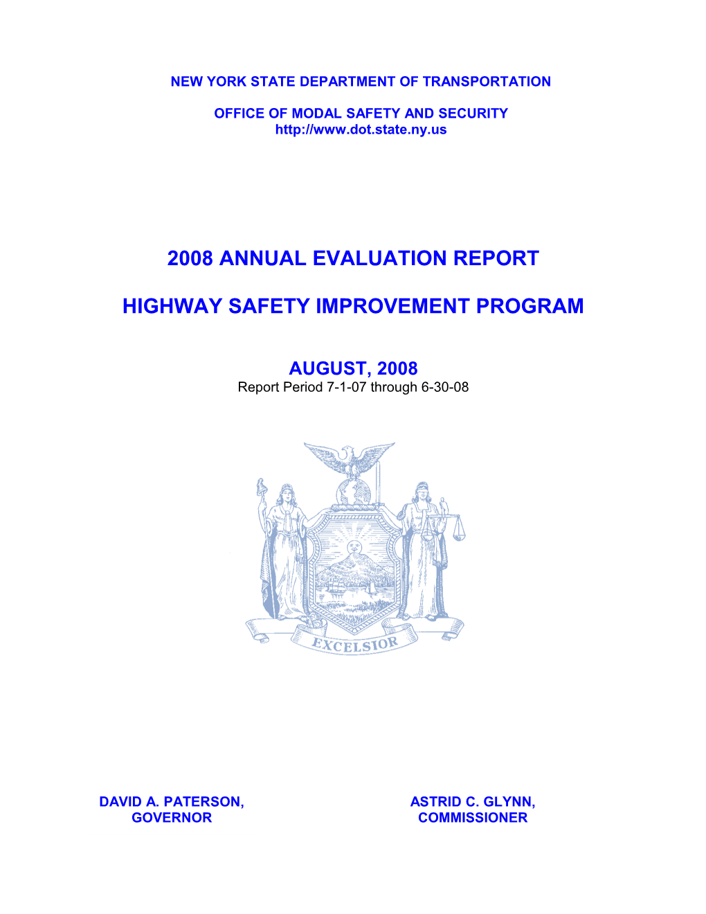 2004 Annual Evaluation Report