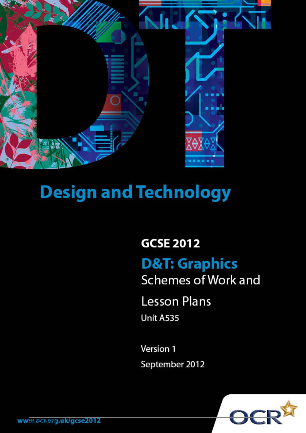 OCR GCSE in Design and Technology Graphics: Sample Scheme of Work