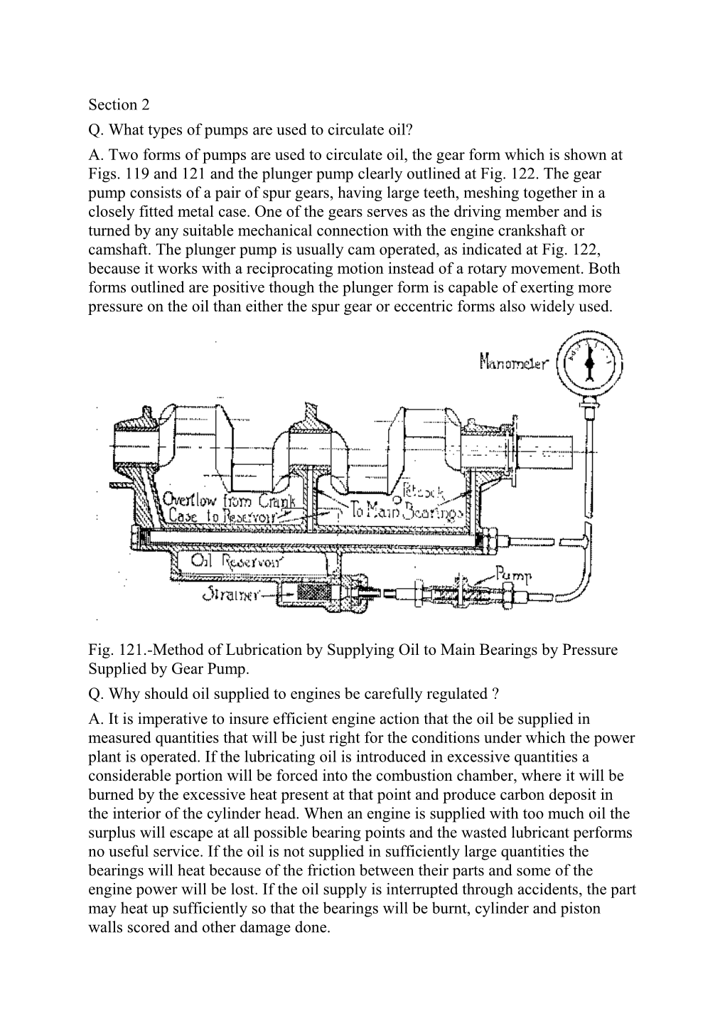 Q. What Types of Pumps Are Used to Circulate Oil?