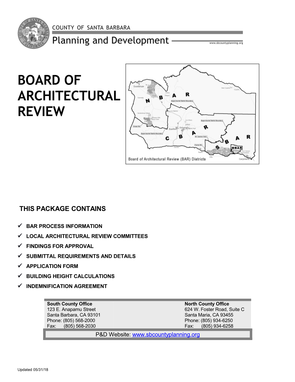Board of Architectural Review - Structure