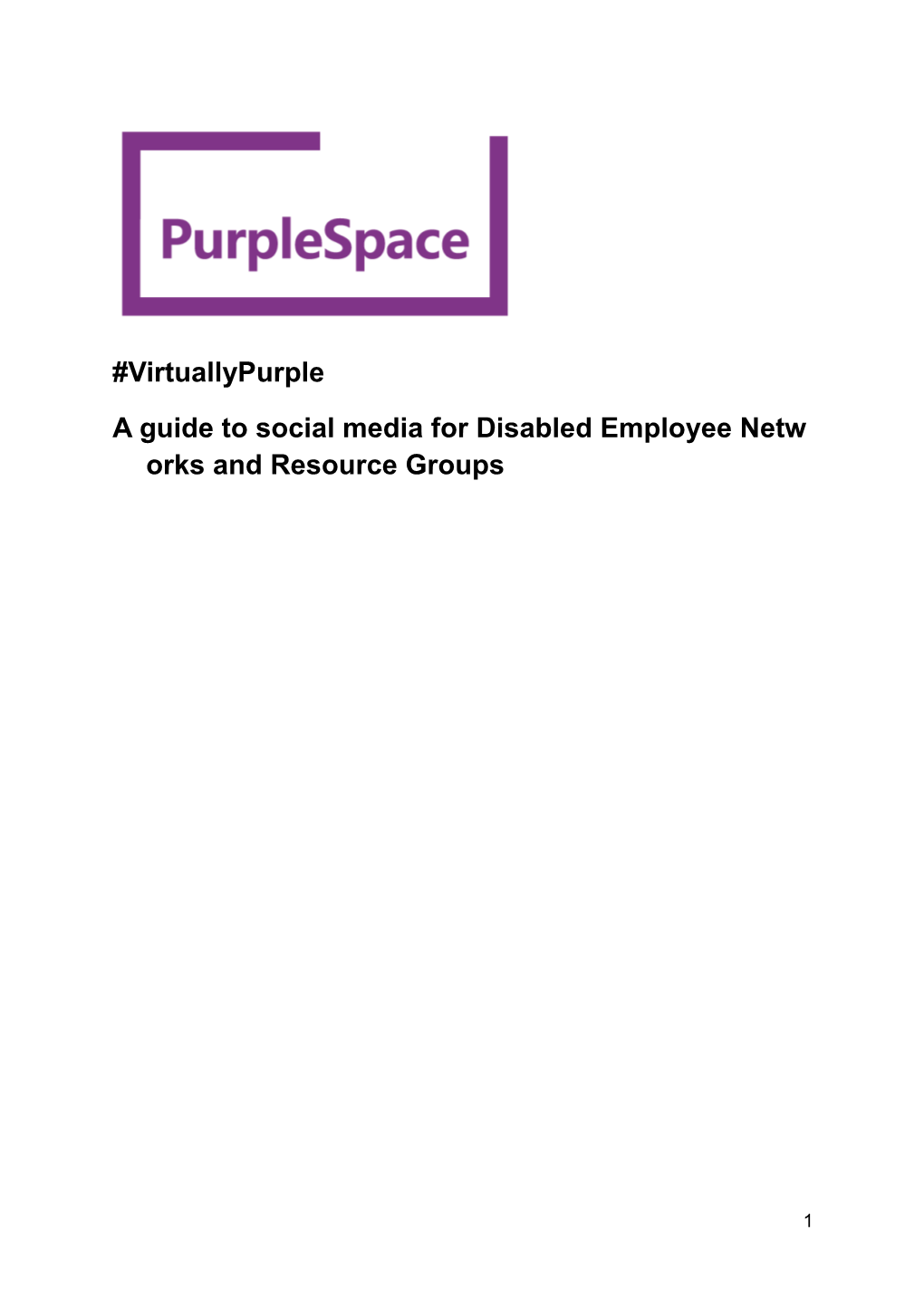 A Guide to Social Media for Disabled Employee Networks and Resource Groups