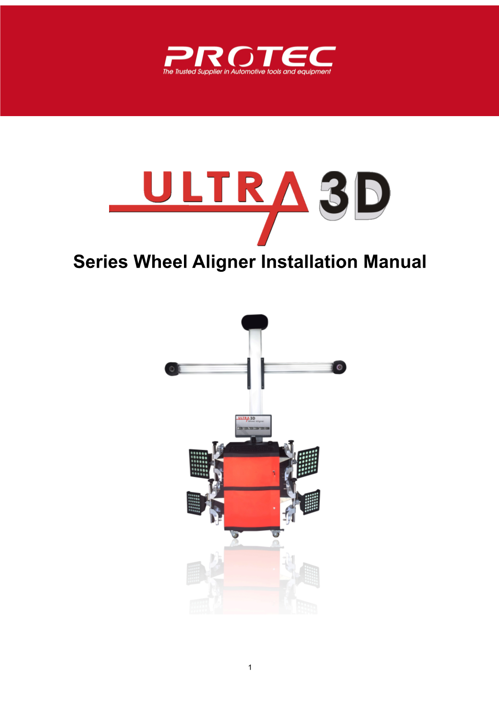 Series Wheel Aligner Installation Manual