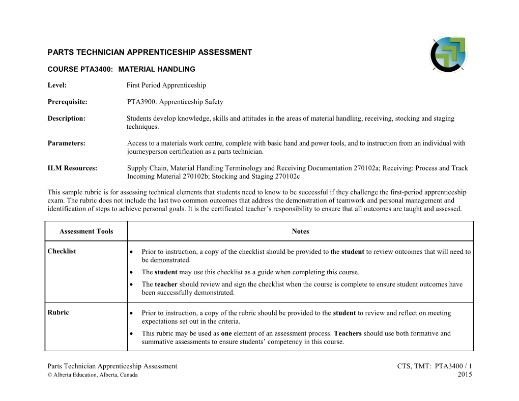 Performance Assessment: Building a Scale Model Structure s2