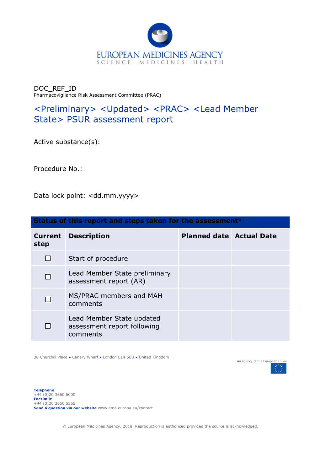 PSUSA-011- AR Template - Naps - with New Other Considerations Section - Naps - Clean