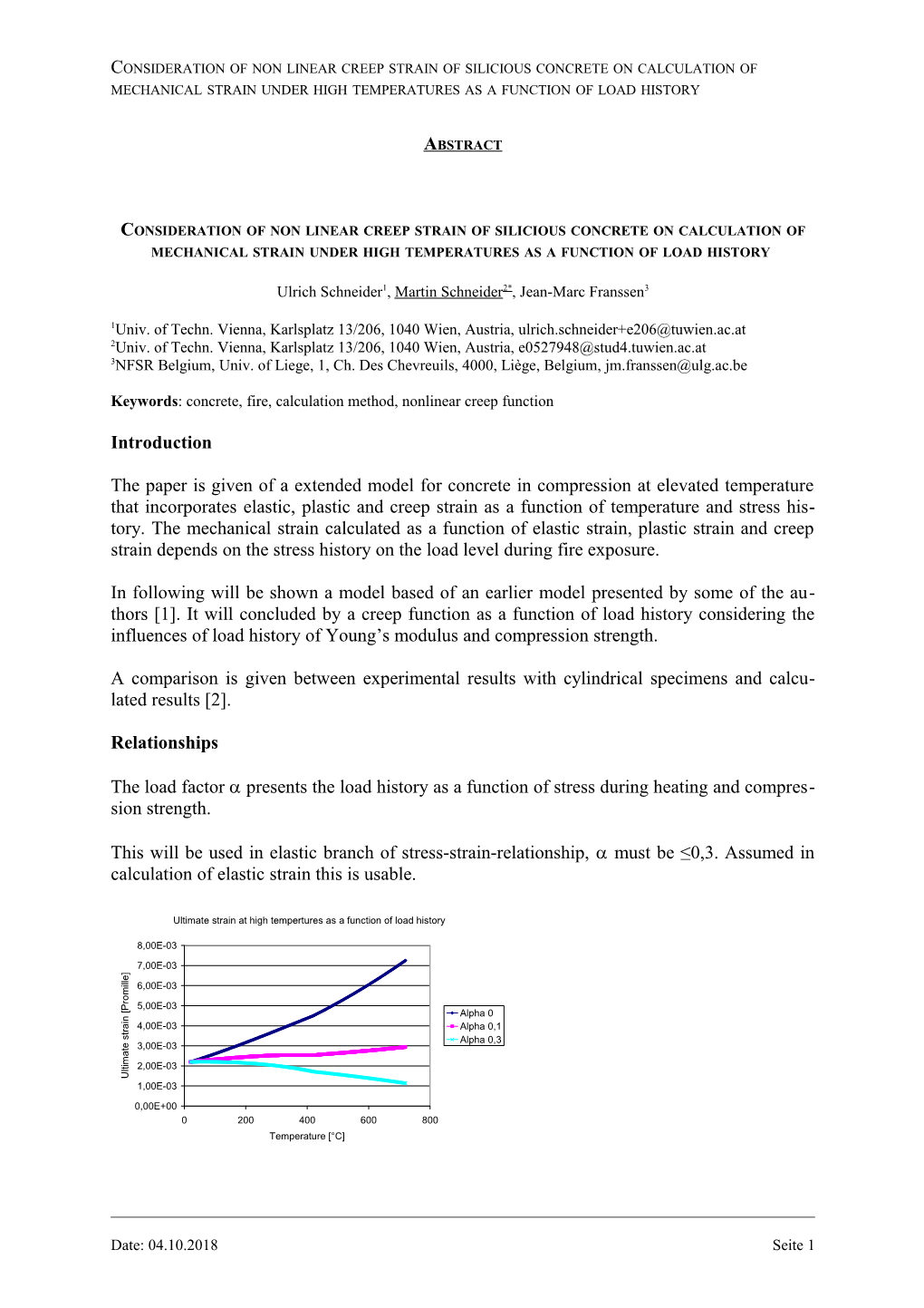 Consideration of Non Linear Creep Strain of Silicious Concrete on Calculation of Mechanical