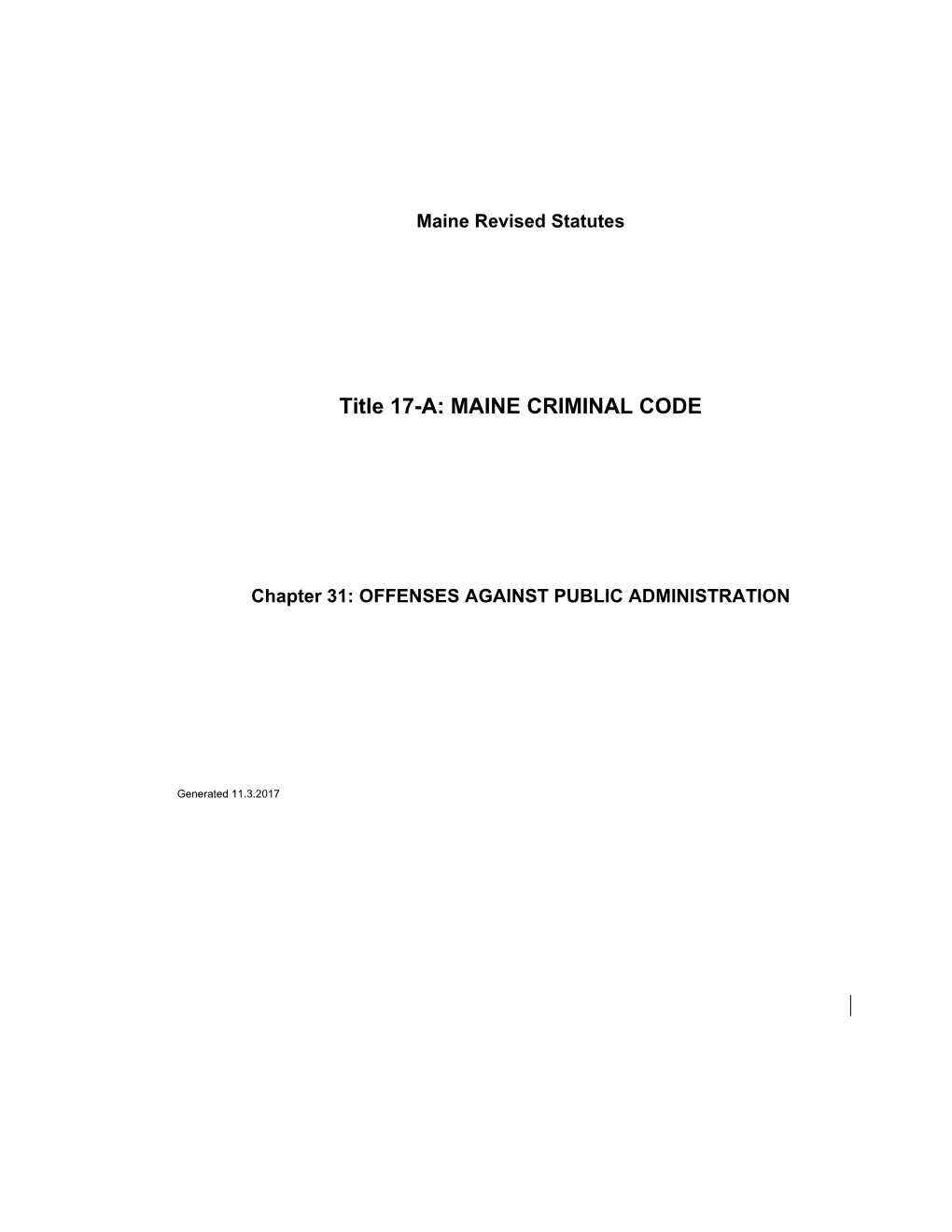 MRS Title 17-A 752-A. ASSAULT on an OFFICER