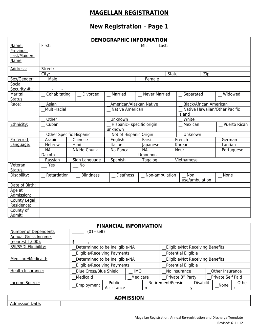 Magellan Registration