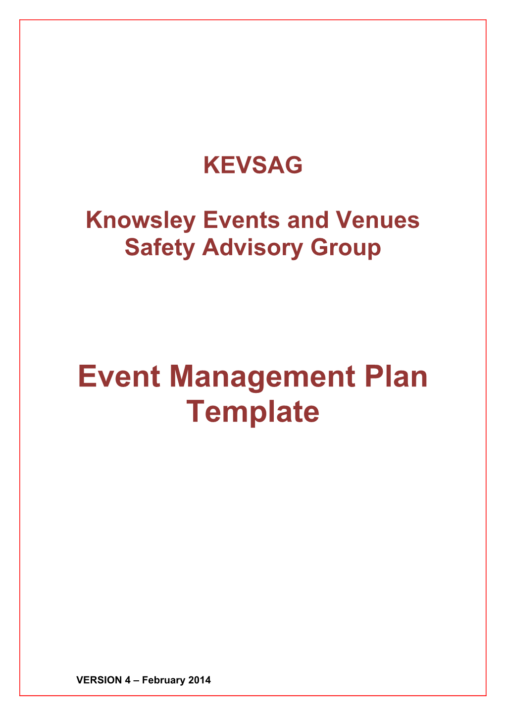 Event Management Plan s2