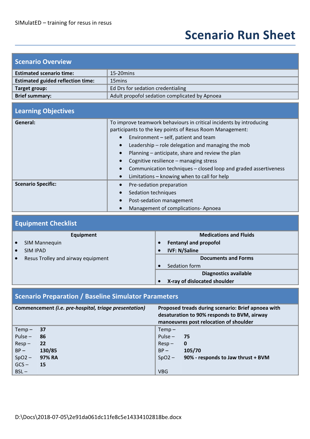 Simulated Training for Resus in Resus s1