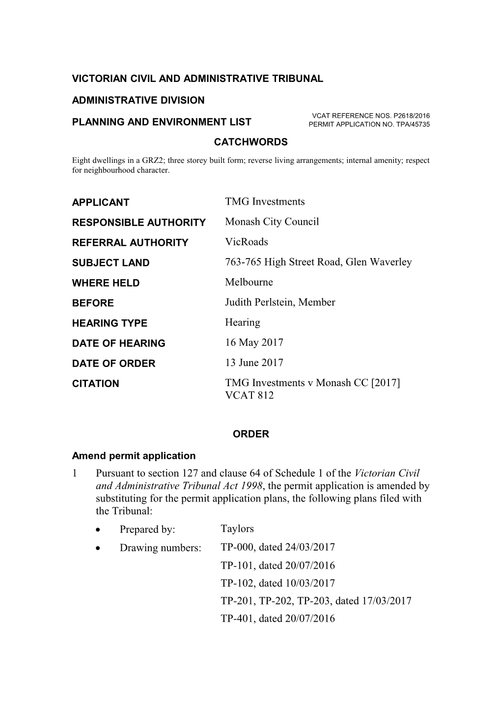 Victorian Civil and Administrative Tribunal s4