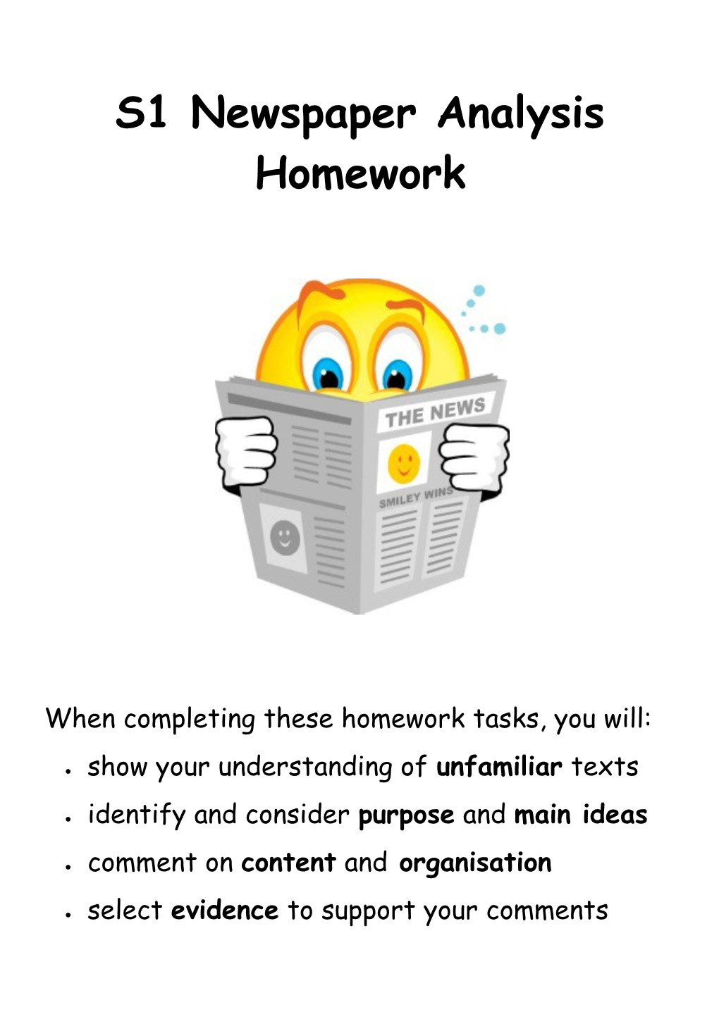 When Completing These Homework Tasks, You Will