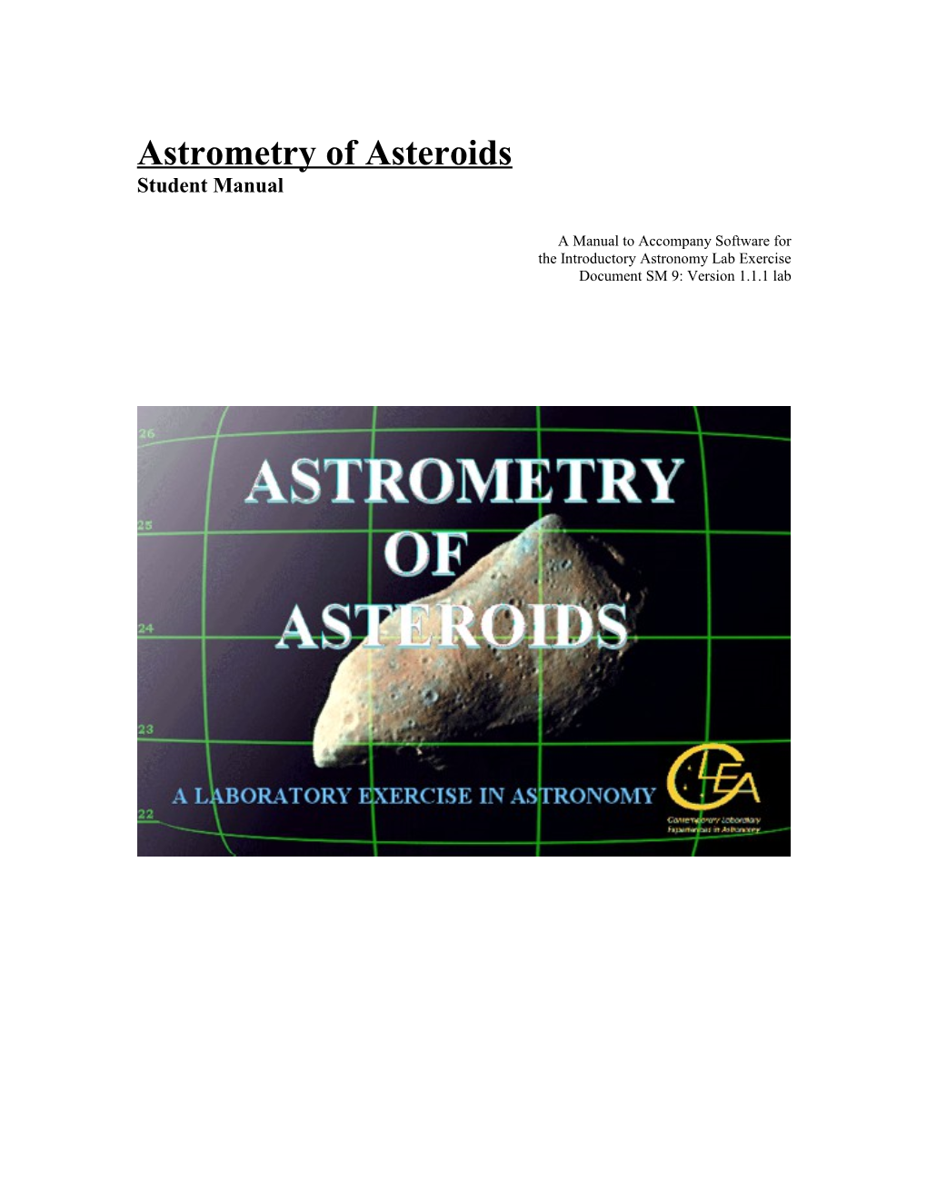 Astrometry of Asteroids