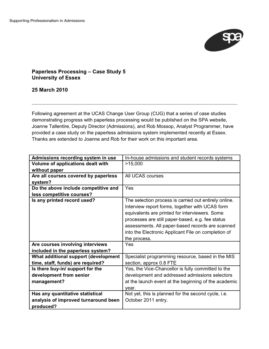 Paperless Processing Case Study 5