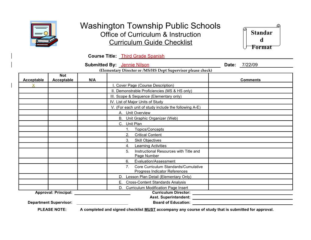Washington Township Public Schools