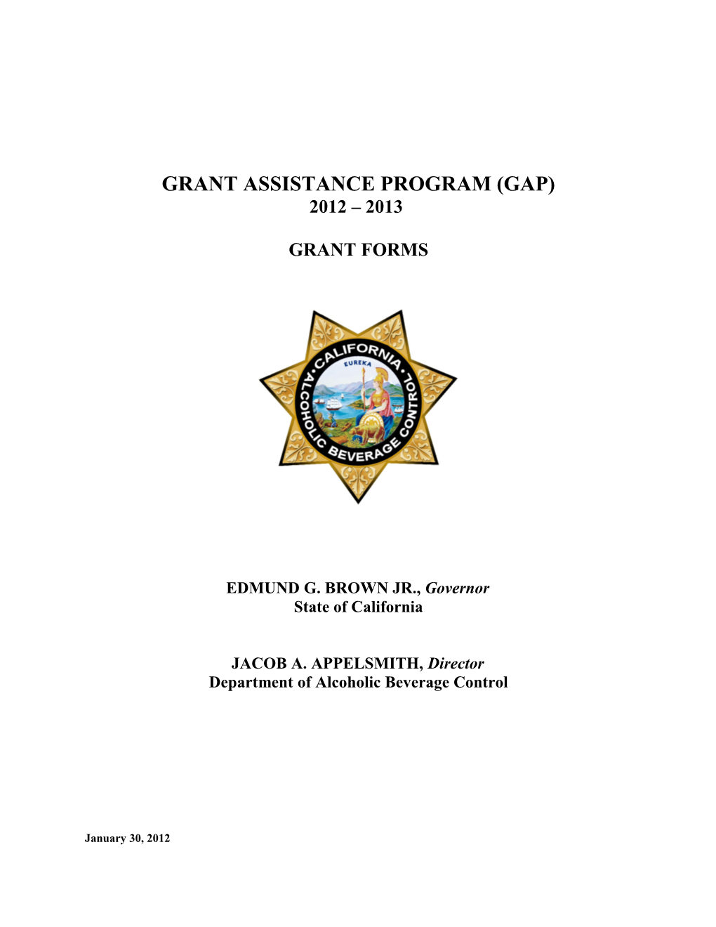 Grant Assistance to Local Law Enforcement Agencies Project