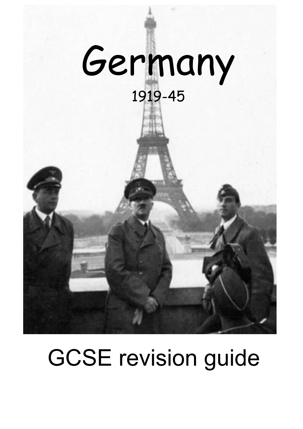 Why Were German People Optimistic After WWI?