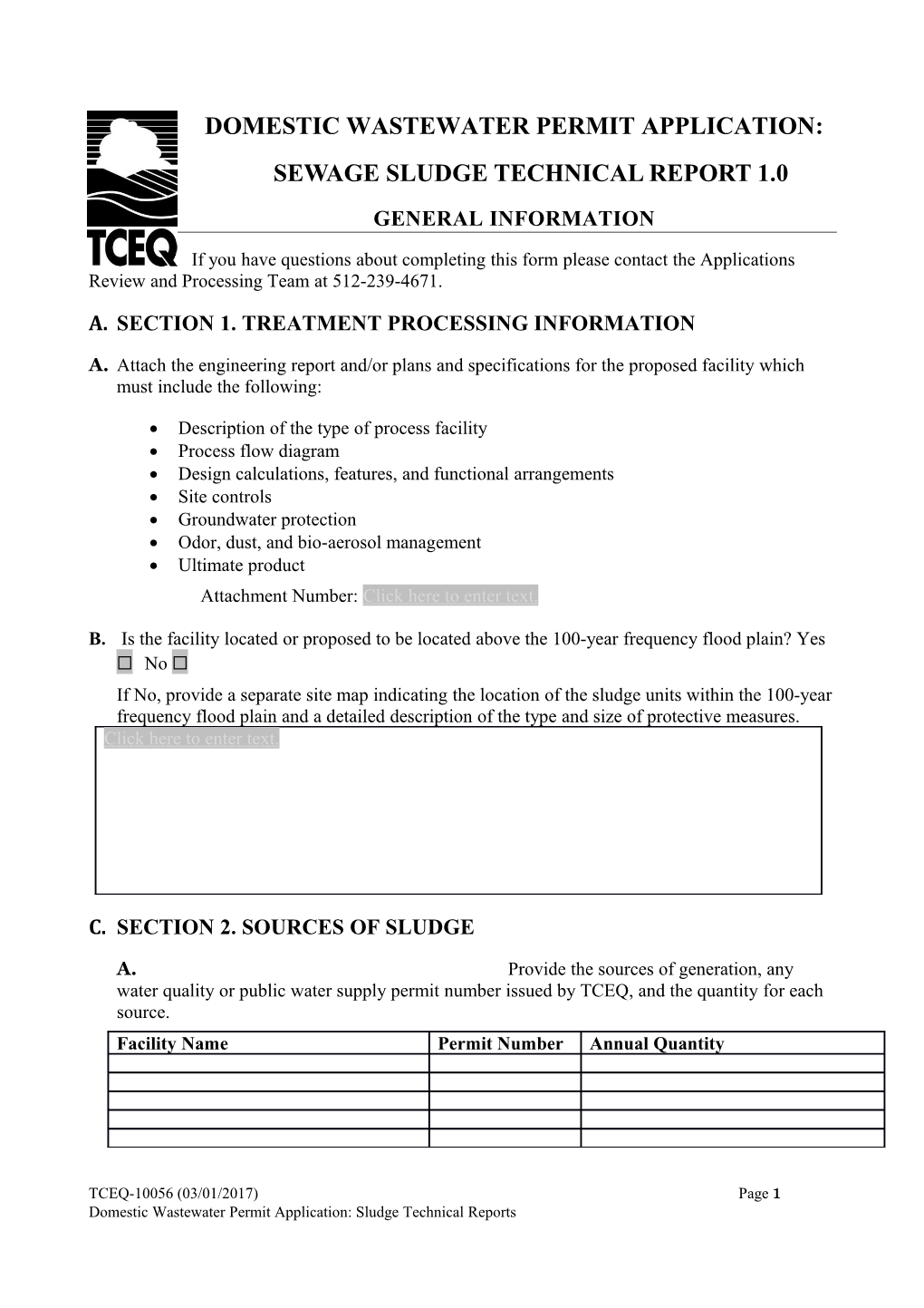 Sewage Sludge Technical Report 1.0