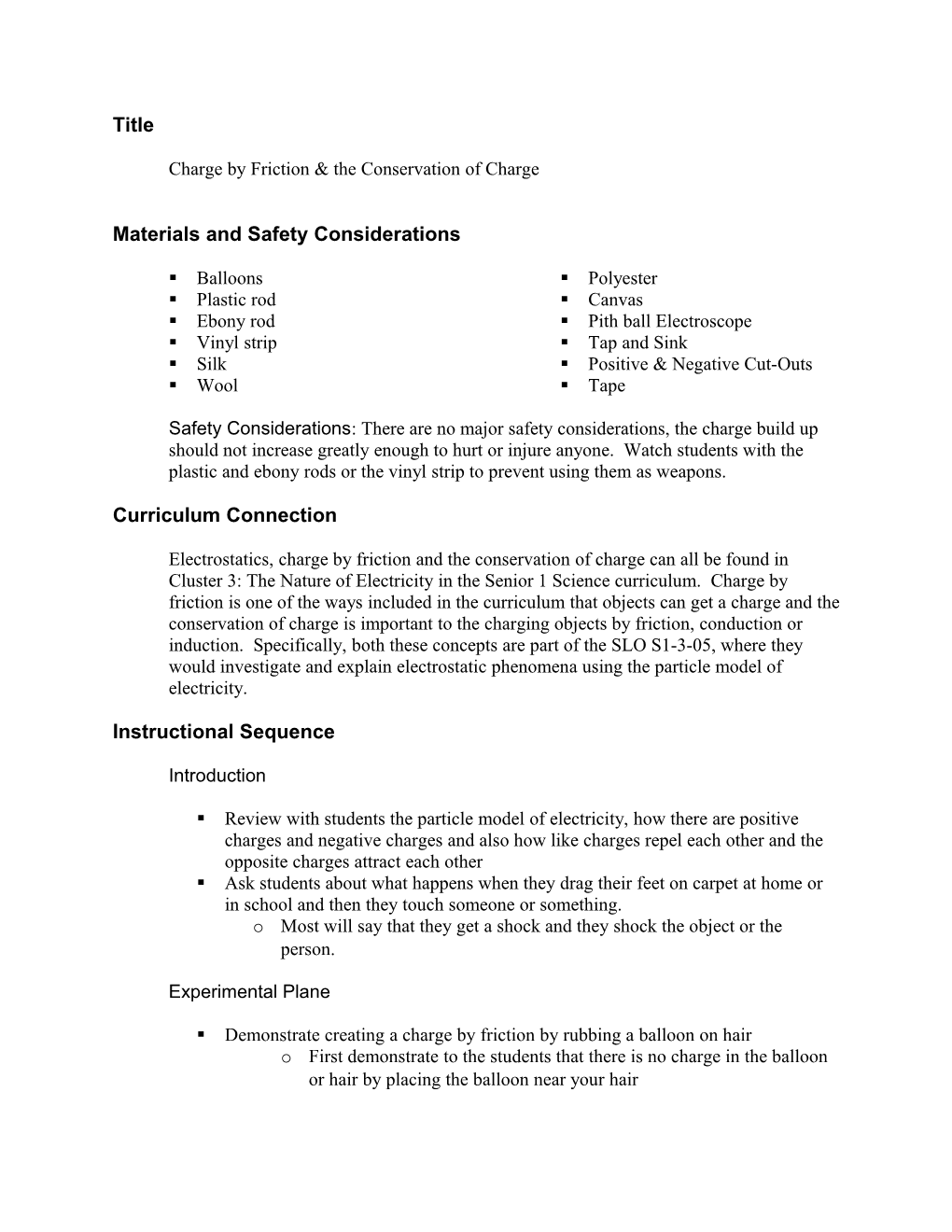 Charge by Friction & the Conservation of Charge