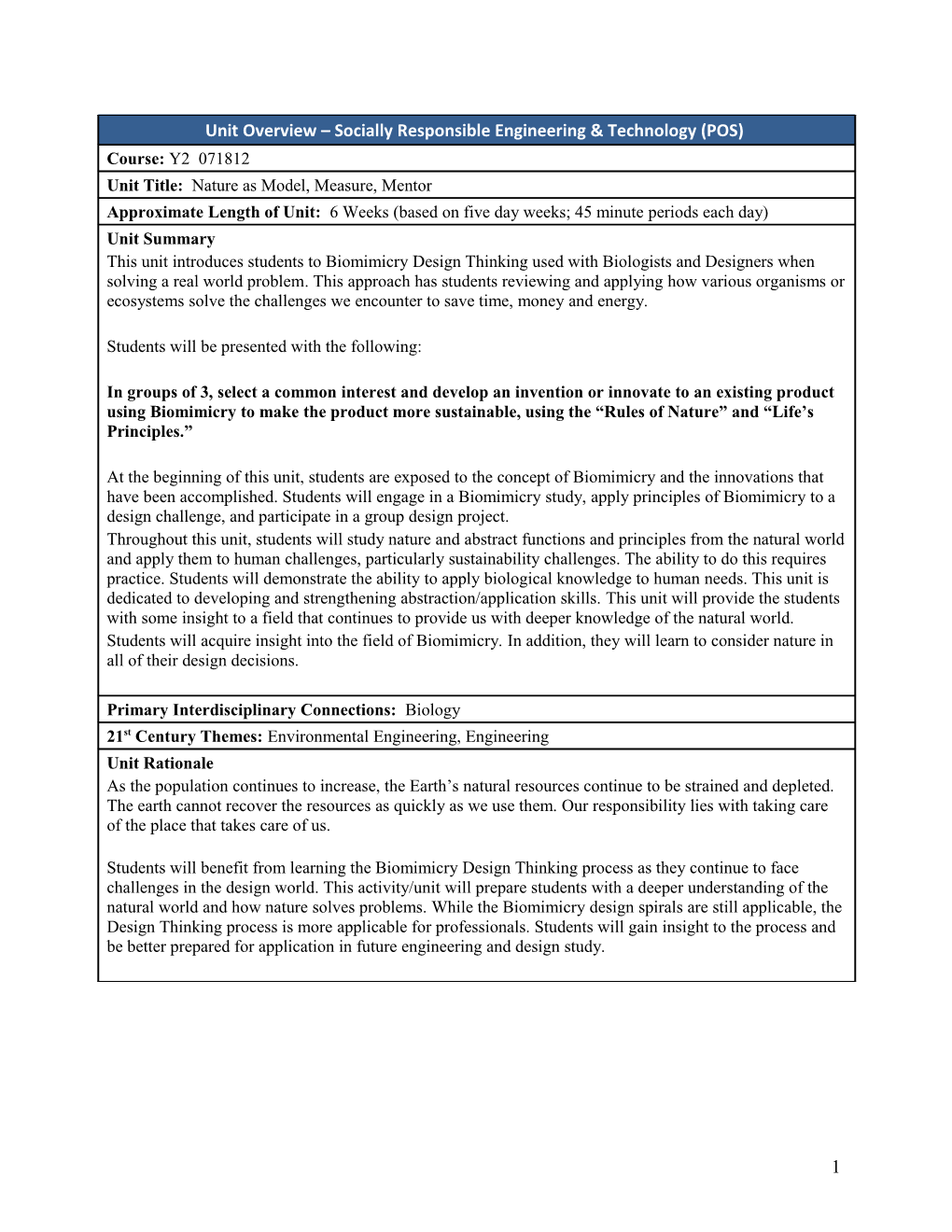 Unit Plan Design Template s1