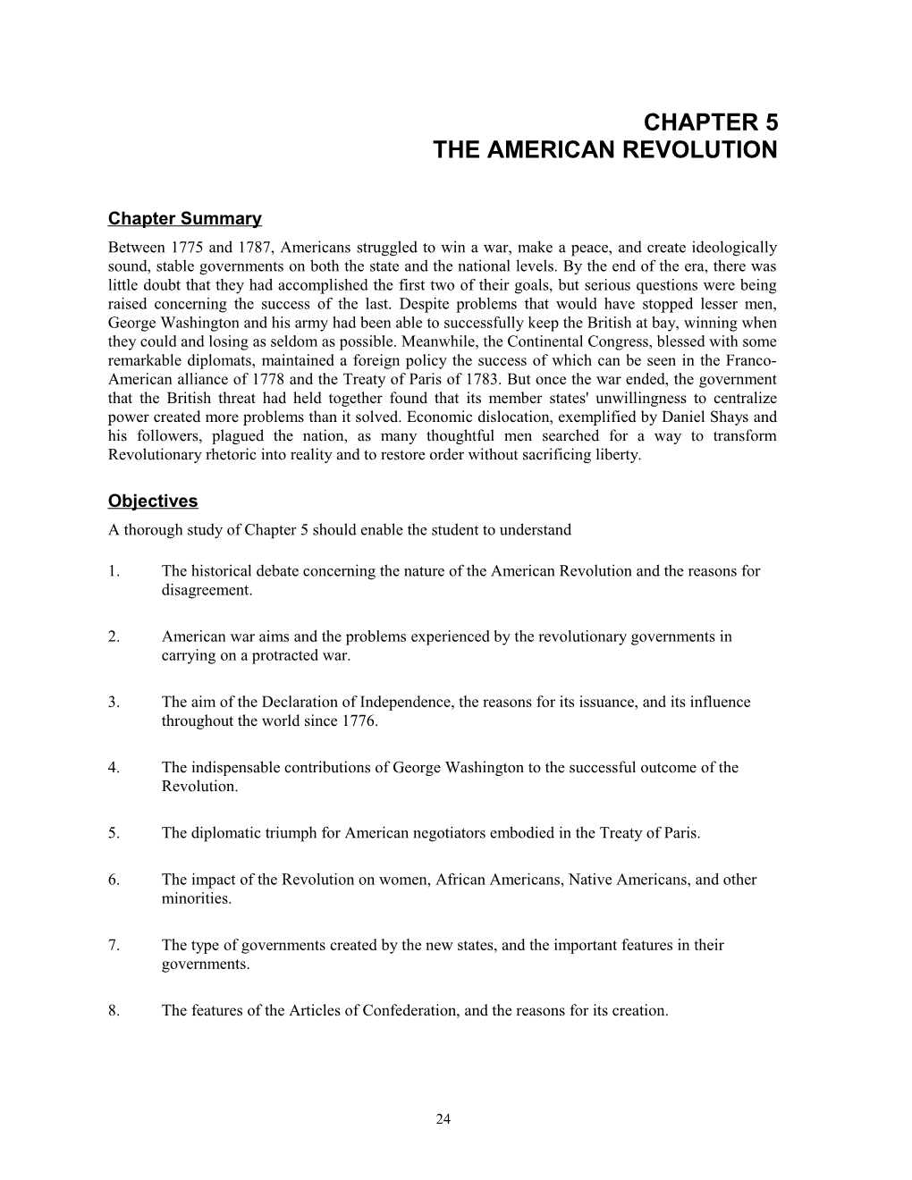 The American Revolution s1