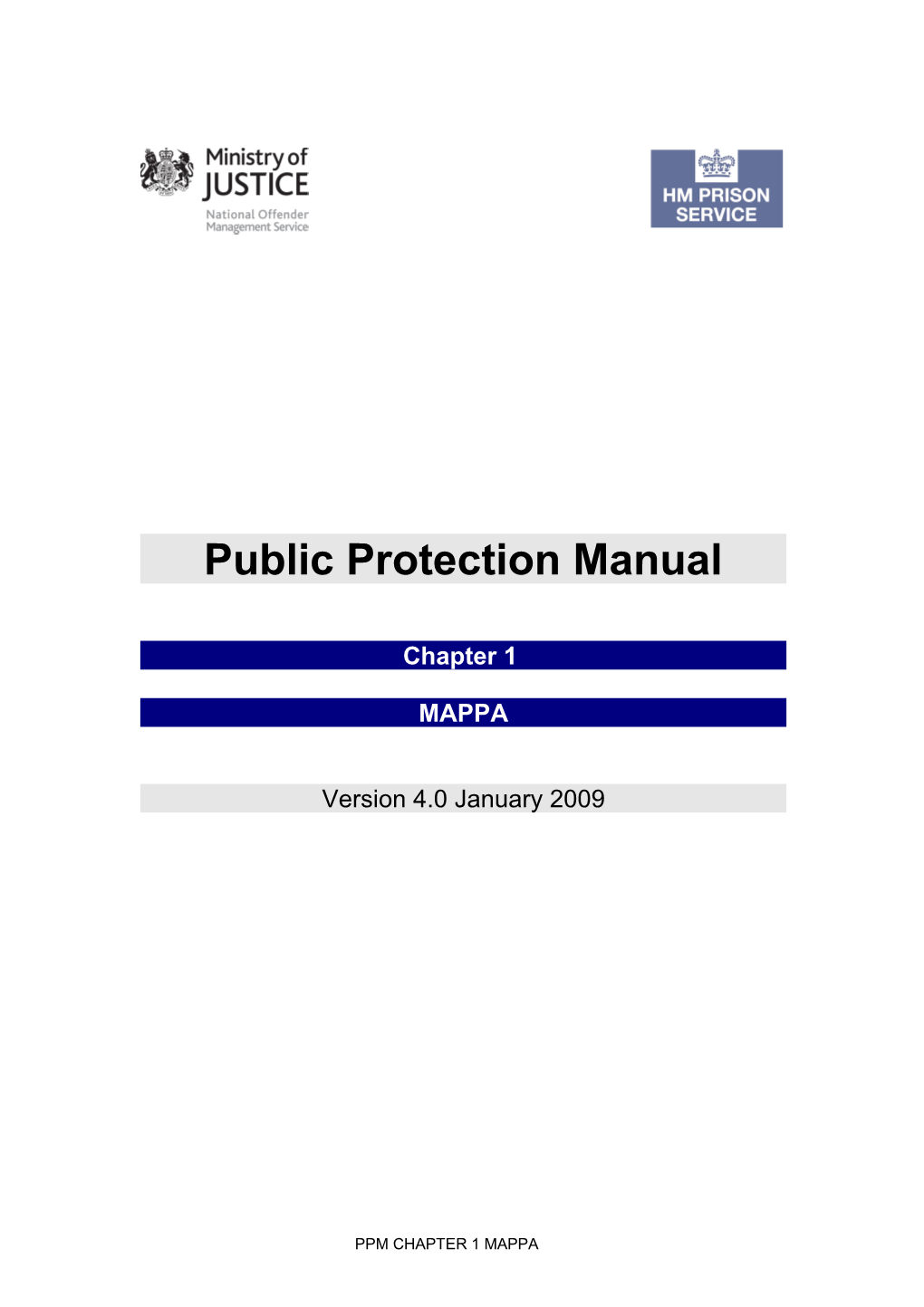 Public Protection Manual