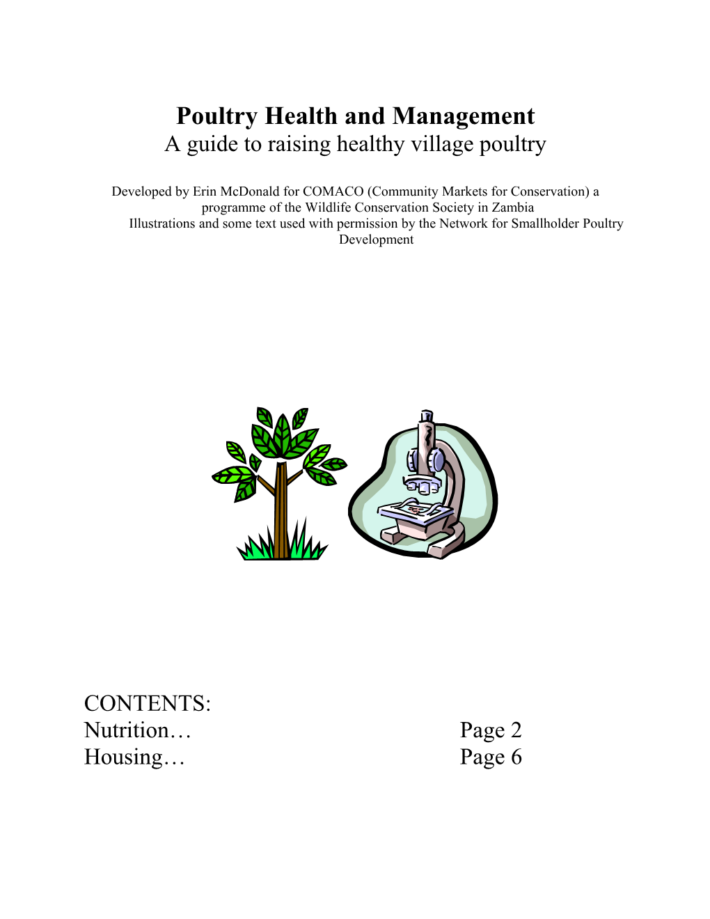 Poultry Health and Management