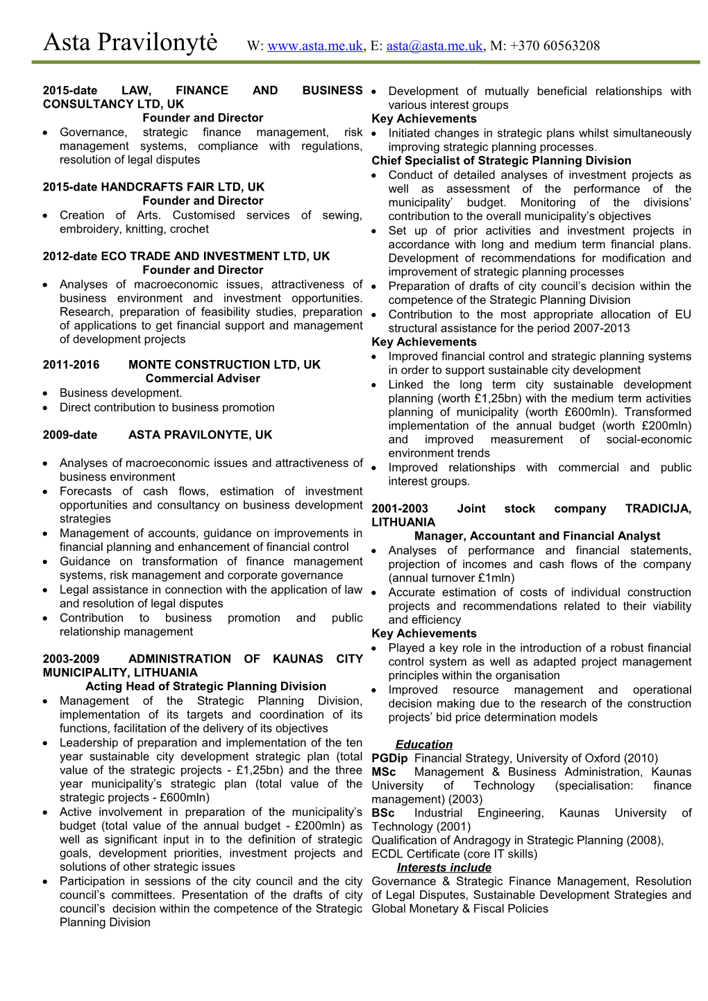 2015-Date LAW, FINANCE and BUSINESS CONSULTANCY LTD, UK