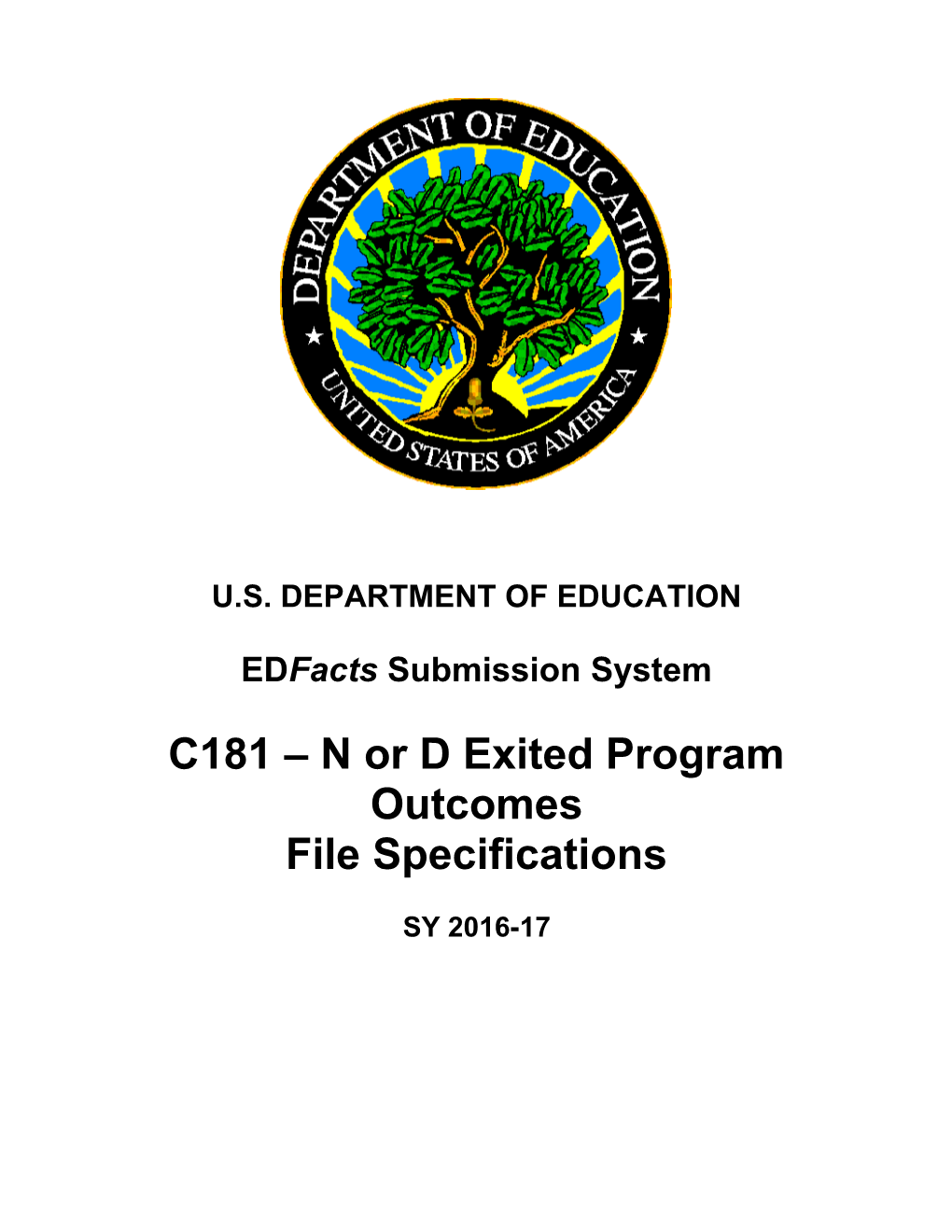 N Or D Exited Program Outcomes