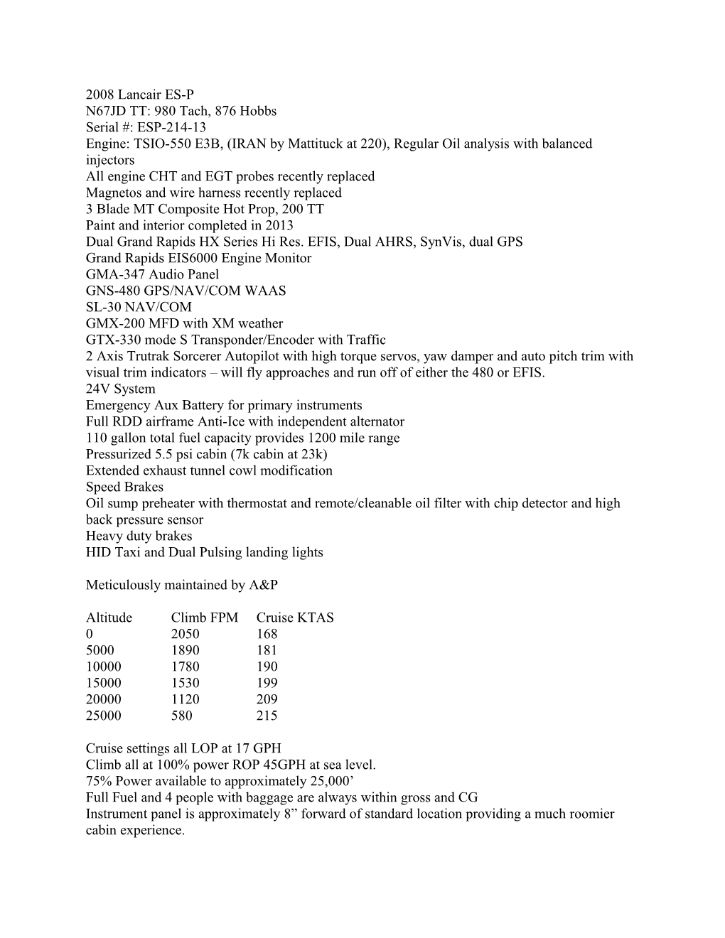 Engine: TSIO-550 E3B, (IRAN by Mattituck at 220), Regular Oil Analysis with Balanced Injectors