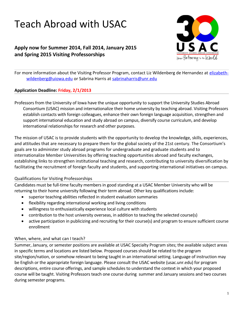 Teach Abroad with USAC s3