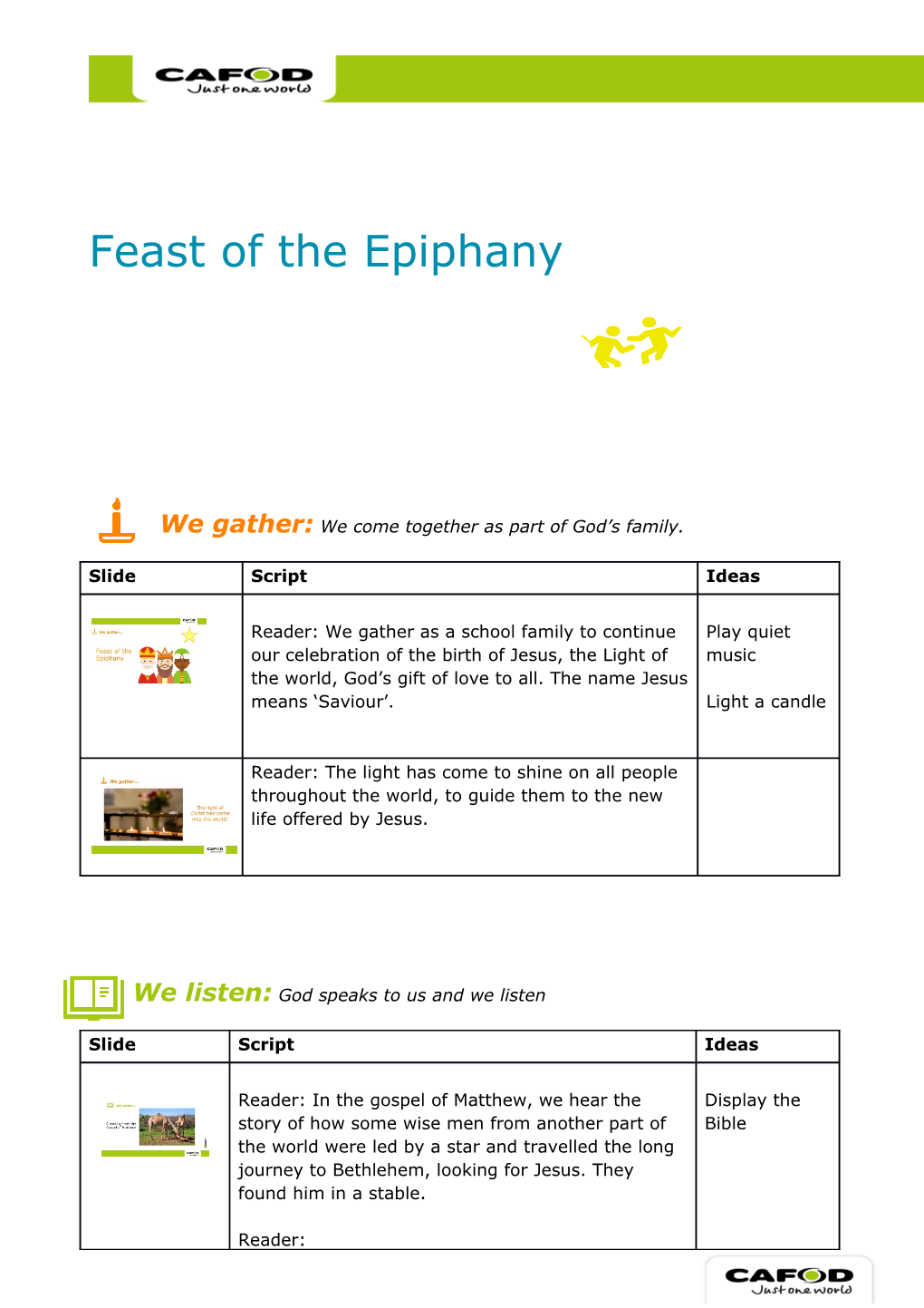 We Gather: We Come Together As Part of God S Family s1