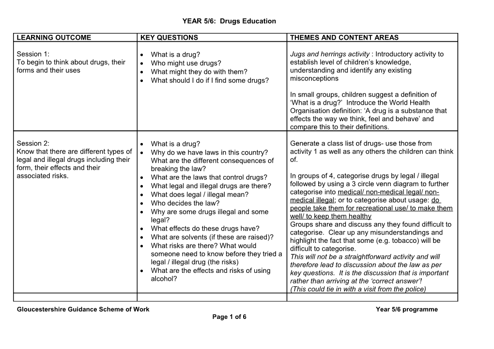 Year 11: 3 Lesson Model