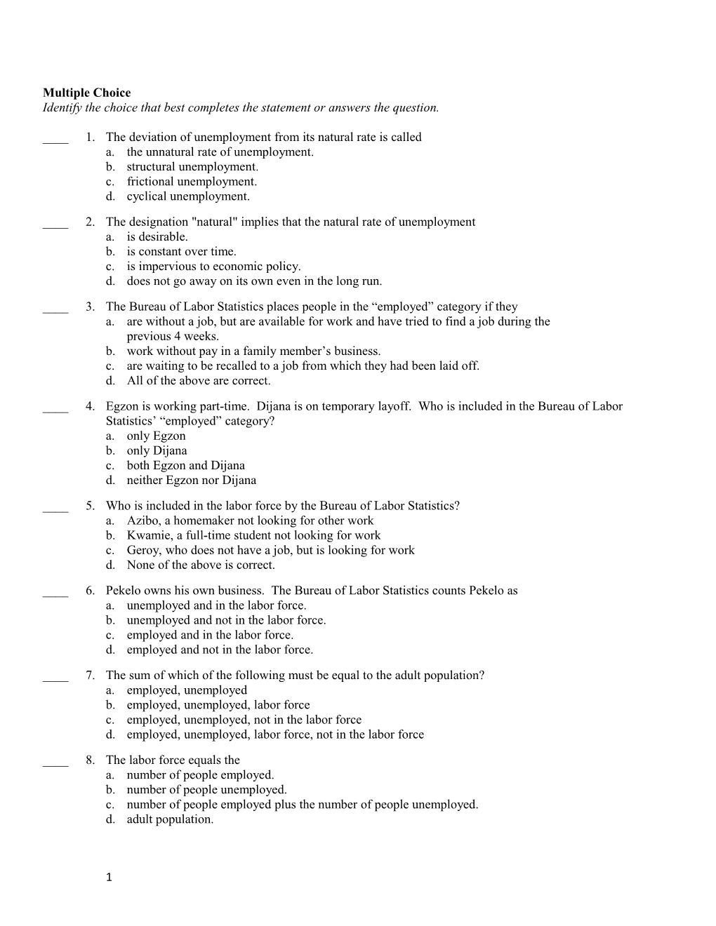 Identify the Choice That Best Completes the Statement Or Answers the Question s2