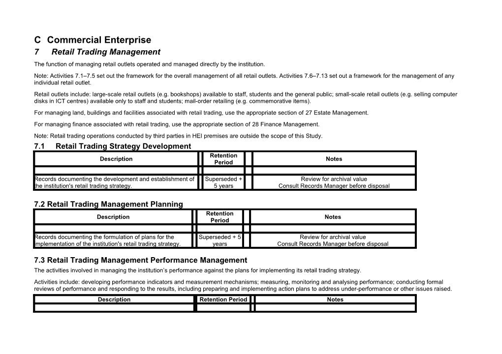 Ccommercial Enterprise