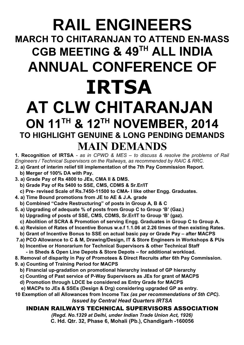 CGB Meeting & 49Th All India Annual Conference Of