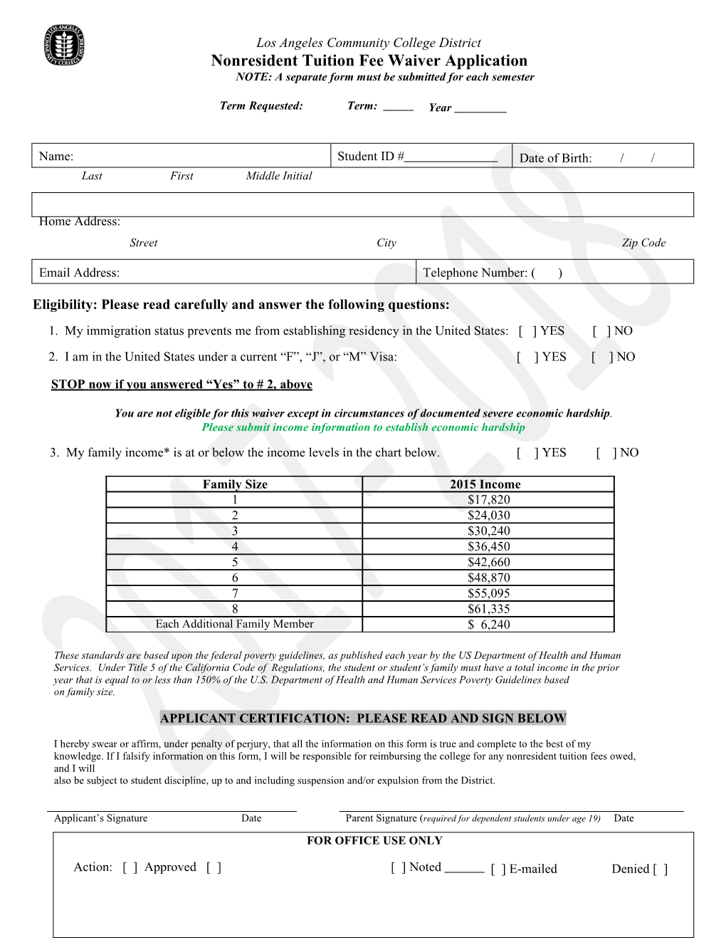 Los Angeles Community College District s6