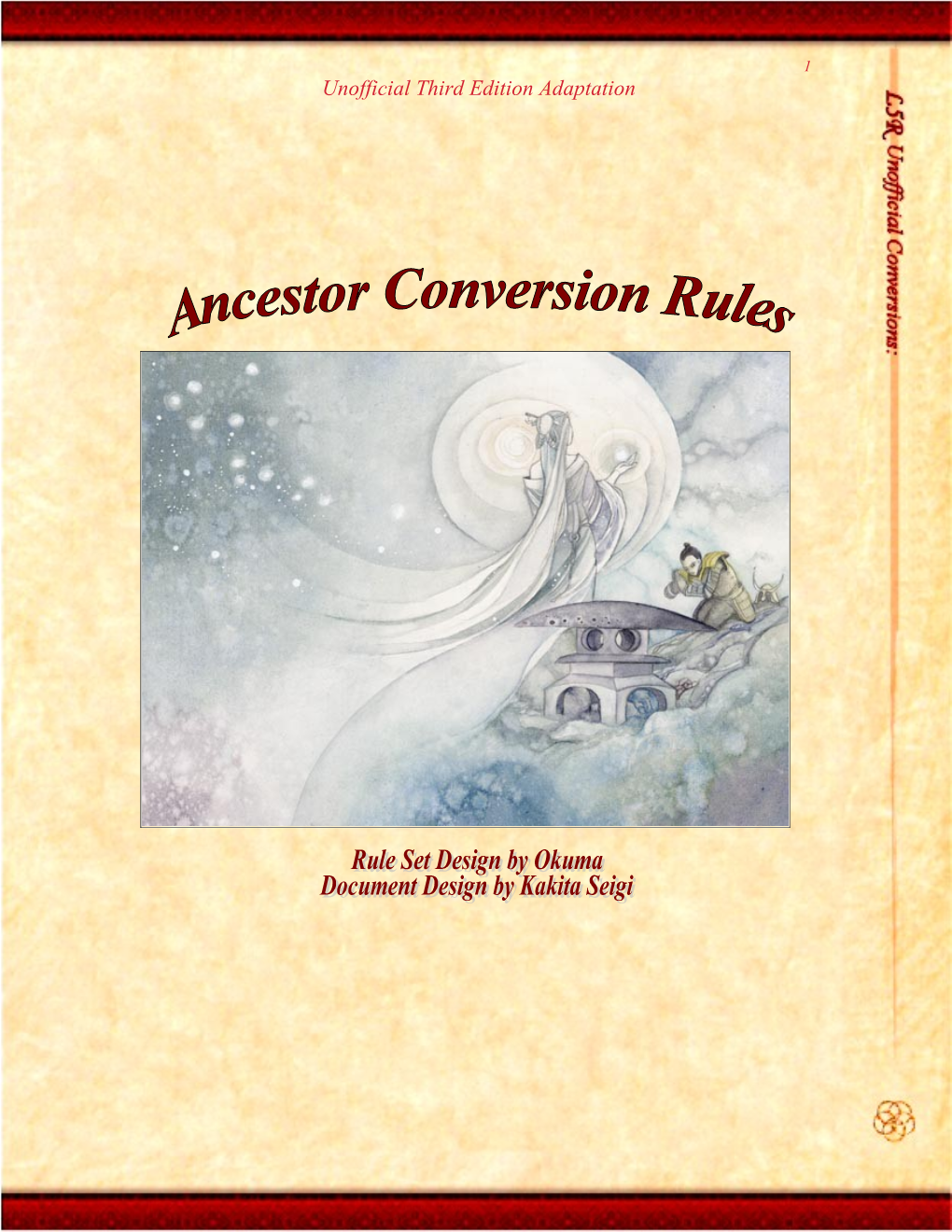 Third Edition Ancestors