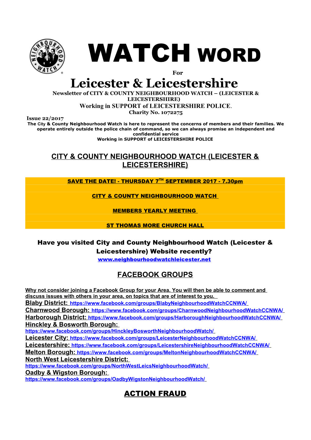 Leicester & Leicestershire