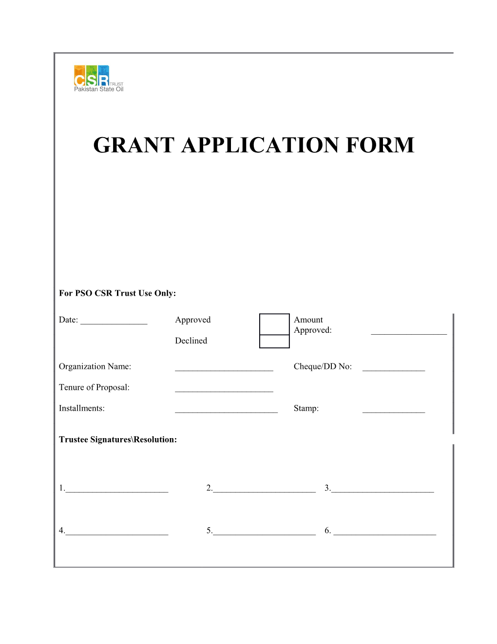 Section A: Funding Criteria and Guidelines for Grant Seekers .3