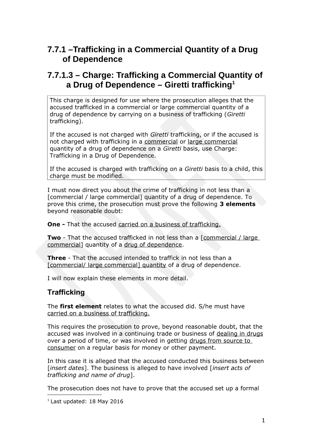 Bench Notes Trafficking Large Commercial Quantity s1