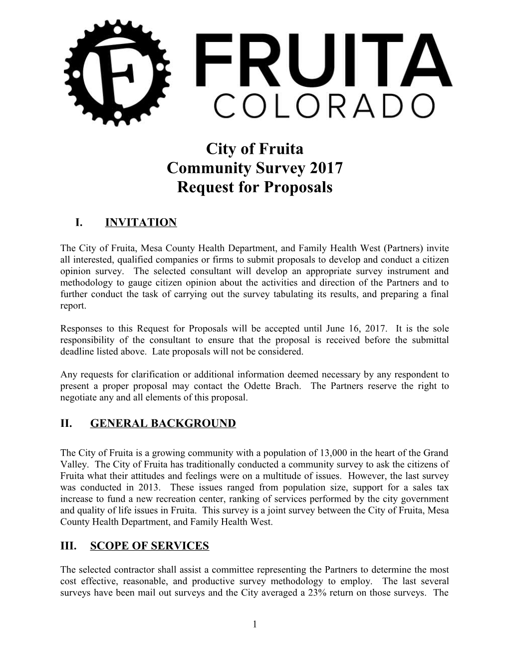 Community Survey 2017