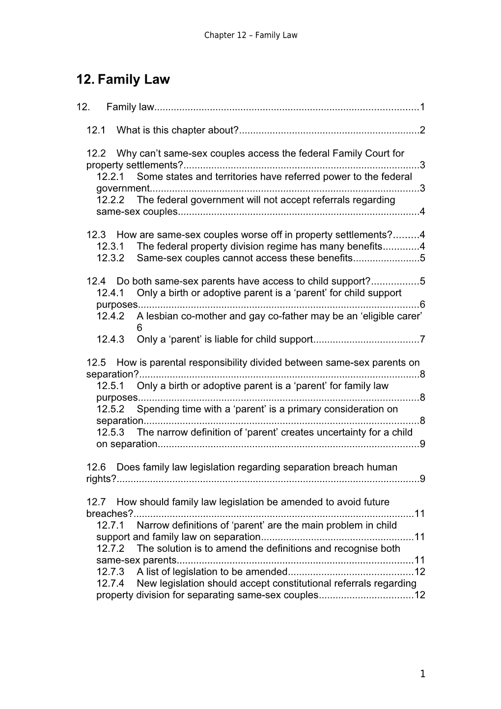 Chapter 8: Family Law